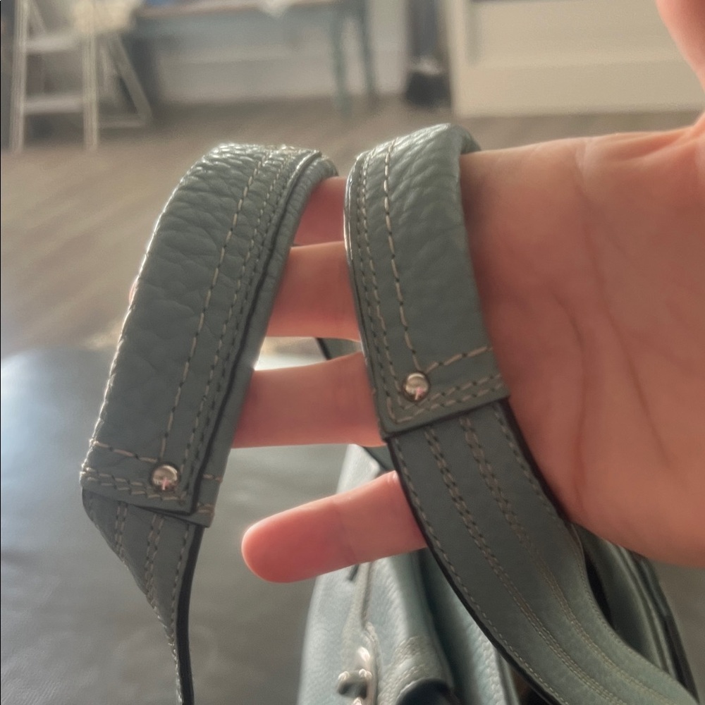 2009 Coach Hampton Pebbled Shoulder Bag, silver hardware, Preloved but like new! - Picture 9 of 9